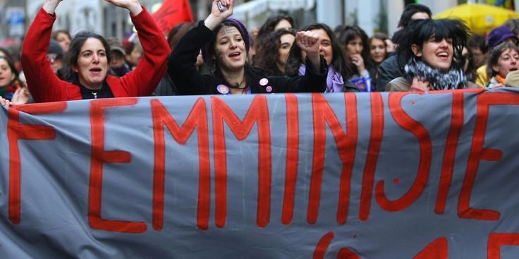 Manifestazione femminista italiana